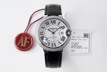 AF Factory Cartier Ballon Bleu 42mm Gold-Plated Diamond Edition – Premium Automatic Watch-Bokey Time