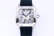 Santos Skeleton Series 1:1 Openwork Watch – Swiss Modified Mechanical Movement Edition-Bokey Time