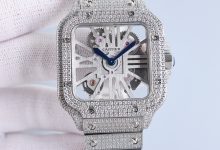 Santos Skeleton Series 1:1 Openwork Watch – SF Factory High-End Edition-Bokey Time