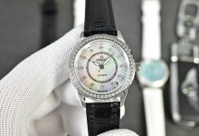 Omega 2025 New Crystal-Set Ladies Watch – 33mm Stainless Steel Quartz Edition-Bokey Time