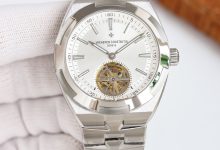Vacheron Constantin Overseas Tourbillon Steel Sports Watch 42.5mm Blue Dial Edition-Bokey Time
