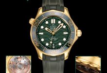 Omega Seamaster Diver 300M 42mm “Green Dial” Sports Watch – Light Luxury Edition-Bokey Time