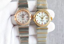 Omega Constellation “Double Eagle Star Series” Ladies Watch – 27mm Mechanical Edition-Bokey Time