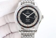 Omega De Ville Co-Axial 8500 Side-Open Rose Gold Edition – 41mm Leather Strap Watch-Bokey Time