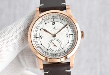 Omega R78 Special Edition Small Seconds Automatic Watch – 39mm Bronze Gold Luxury Dress Watch-Bokey Time