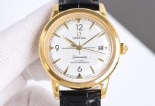 Omega Ultra-Thin Domed Glass Automatic Watch – 40mm Minimal Luxury Edition-Bokey Time