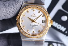 Omega Constellation 4th Generation – 38mm Black “Windmill Wheel” Balance Edition-Bokey Time