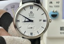 Omega De Ville “Butterfly Dynamic Display” – White Dial Blue Hands Edition-Bokey Time