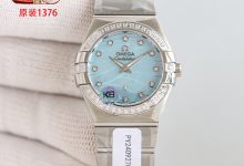 Omega Constellation 27mm Quartz Watch – Steel & Red Gold Diamond Edition (Ref. 123.15.27.60.55.004)-Bokey Time