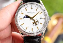 Vacheron Constantin Style Automatic Mechanical Watch 40mm Moon Phase Design Citizen Movement Sapphire Crystal-Bokey Time