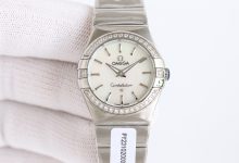 Omega Constellation Diamond Dial Quartz Ladies Watch Overview-Bokey Time