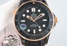 Omega Seamaster 300M “Black Wave” Ceramic Edition Watch Overview-Bokey Time