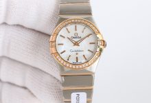 Omega Constellation Fourth Generation Diamond Quartz Watch (27mm) Overview-Bokey Time