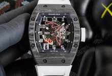 Richard Mille RM010 Skeleton Automatic Watch — Carbon Fiber Luxury Design-Bokey Time