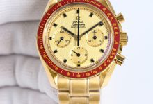Omega Speedmaster Apollo 11 50th Anniversary Gold Edition Overview-Bokey Time