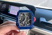 RM35-03 Blue NTPT Carbon — Ultra-Light Skeleton Racing Tourbillon-Bokey Time