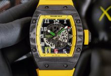 Richard Mille RM010 Skeleton Automatic Watch — Carbon Fiber Sports Luxury Edition-Bokey Time