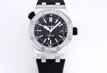 42mm Stainless Steel Sport Chronograph Watch Automatic Movement Sapphire Crystal Rubber Strap-Bokey Time