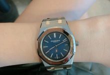 Classic Octagonal Bezel Stainless Steel Blue Dial Automatic Mechanical Watch-Bokey Time