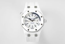 APS New Ceramic Diver Style Sports Watch White Edition-Bokey Time