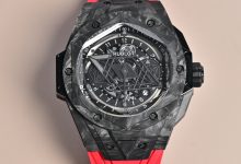 Hublot Big Bang Sang Bleu II Carbon Fiber Skeleton Chronograph 45mm 7750 Automatic HB Factory T17 Edition-Bokey Time