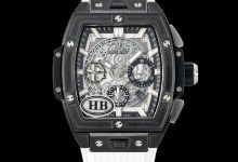Hublot Spirit of Big Bang V3 Ceramic Titanium Skeleton Chronograph HUB4700 Racing Inspired Limited Edition Watch-Bokey Time