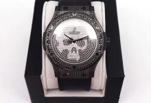 Hublot Classic Fusion Skeleton Diamond Skull Watch Titanium Case Full Pavé Diamond Luxury Automatic Movement 2892 Modified HUB1112 Edition-Bokey Time