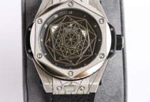 Hublot Big Bang Tattoo Skeleton Geometry Titanium Chronograph Inspired Luxury Watch CNC Multi Piece Case Construction HB Edition-Bokey Time