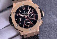 Hublot Big Bang Chronograph Luxury Sport Watch 44mm Automatic 4100 Movement Sapphire Crystal Rubber Strap Edition-Bokey Time