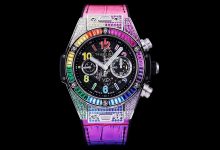 Hublot Big Bang Chronograph V2 Automatic HUB1242 Stainless Steel Rubber Strap Sapphire Crystal Sport Luxury Watch-Bokey Time