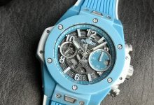 Hublot Big Bang Unico Tiffany Blue Ceramic Chronograph HUB1280 Automatic Flyback Watch 42mm Luxury Edition-Bokey Time