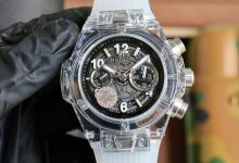 Hublot Big Bang Full Skeleton Transparent Chronograph 45mm HUB1242 Automatic Luxury Watch Sapphire Crystal Edition-Bokey Time