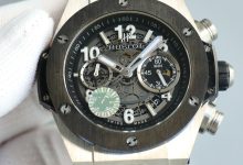 Hublot Big Bang Chronograph V2 Automatic Sports Watch 316 Steel Case Sapphire Crystal Rubber Strap Edition-Bokey Time