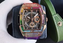 Hublot Spirit of Big Bang Chronograph White Ceramic Skeleton Watch 42mm Racing Inspired Luxury Edition-Bokey Time