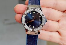 Hublot Classic Fusion Women’s Quartz Watch 33mm Swiss Ronda Movement Leather Strap Luxury Elegant Timepiece-Bokey Time
