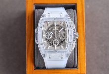 Hublot Big Bang Spirit Skeleton Transparent Chronograph Watch 641.JX.0120.RT 42mm Luxury Edition-Bokey Time