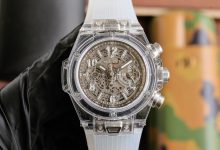 Hublot Big Bang Full Skeleton Transparent Chronograph Watch 411.JX.4802.RT HUB1242 Automatic Movement 45mm Limited Edition-Bokey Time