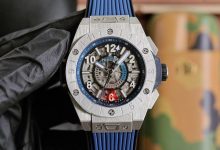Hublot Big Bang Chronograph Watch 411.NL.7112.RX HUB1251 Unico Automatic Movement Quick Release Strap 45mm Luxury Sports Edition-Bokey Time