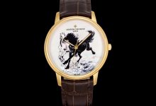 Vacheron Constantin Traditionnelle Horse Year Edition Automatic Watch 40mm Slim Case Sapphire Crystal Luxury Dress Watch-Bokey Time