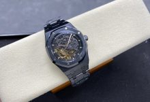 Skeleton Ceramic Case Luxury Automatic Watch 41mm Openwork Dial Sport Style Timepiece-Bokey Time