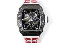 Richard Mille RM 35-01 Rafael Nadal Carbon Fiber Skeleton Automatic Watch-Bokey Time