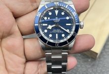 Tudor Black Bay 39mm “Blue Floral Dial” Elegant Vintage Sport Watch Stainless Steel Edition-Bokey Time