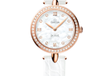 Omega De Ville “Dewdrop” Ladies Watch – Rose Gold Waterdrop Elegance Edition (32mm)-Bokey Time