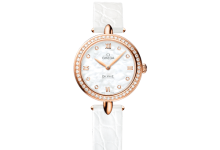 Omega De Ville “Dewdrop” Rose Gold Women’s Automatic Watch – Elegant Butterfly-Inspired Design-Bokey Time