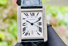Cartier Tank Men’s Automatic Watch – Stainless Steel Sapphire Crystal Edition-Bokey Time