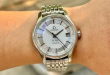 Omega De Ville Couple Watch Set – Automatic Mechanical Stainless Steel Sapphire Crystal Edition-Bokey Time