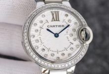 Elegant Ballon Bleu Style Automatic Watch – Classic Roman Dial with Fish-Eye Sapphire Crystal-Bokey Time